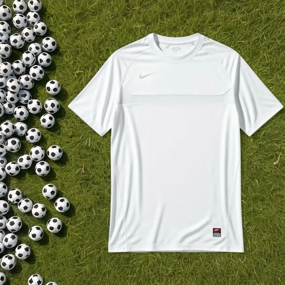 NIKE Rio II SS White Jersey T-Shirt Youth Size YXL XLarge 379157 100 NWT